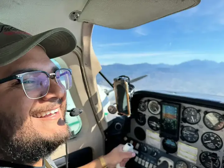 Multi-Engine Rating training environment at Riverside Municipal Airport