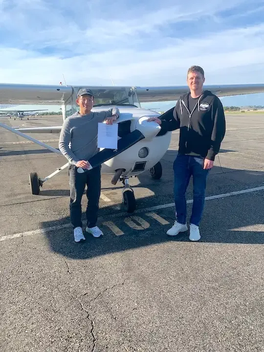 Private Pilot Certificate training environment at Riverside Municipal Airport